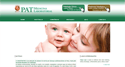 Desktop Screenshot of pat.com.br