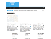Tablet Screenshot of pat.org.uk